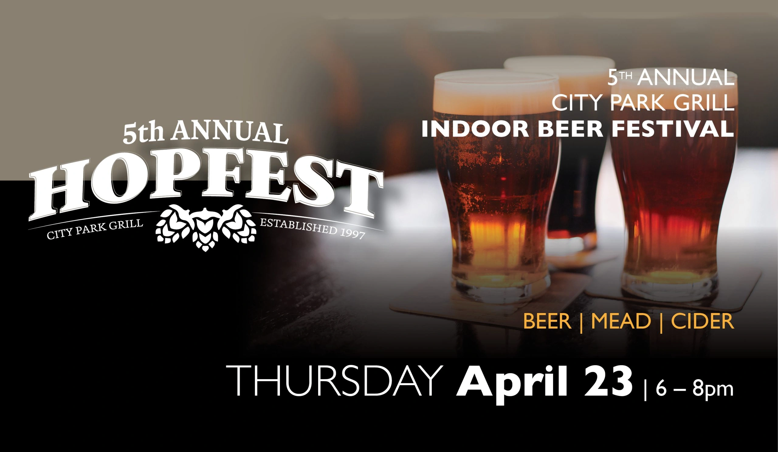 Raise a Glass to Michigan Craft: Annual Hopfest Comes to City Park Grill on April 23